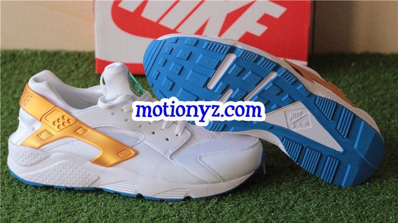 Nike Air Huarache Royal Golden White